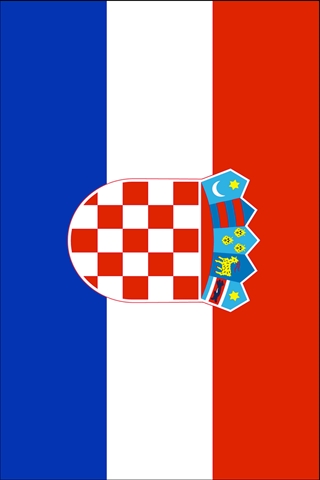 Croatia Flag iPhone Wallpaper