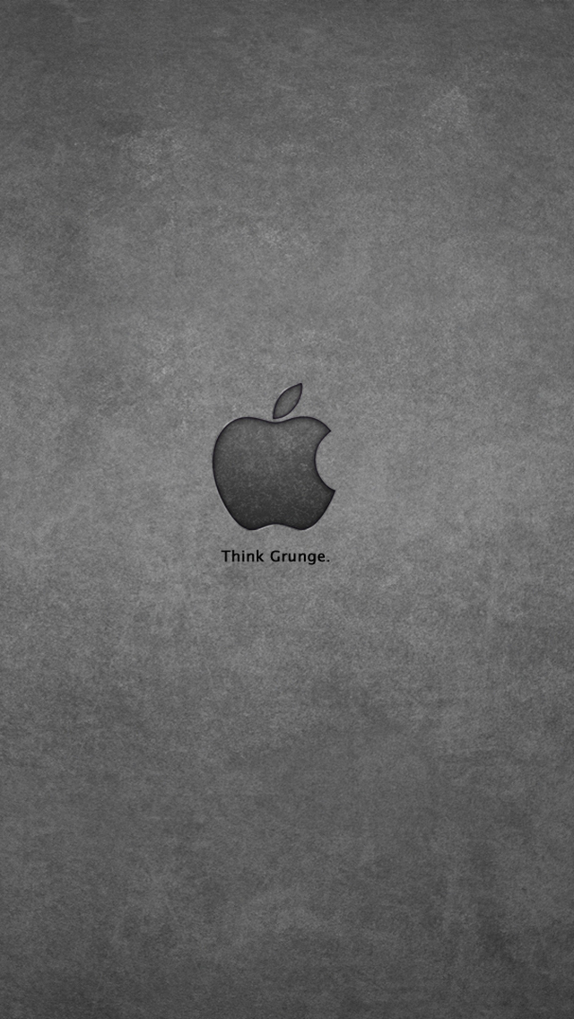 Think Grunge iPhone Wallpaper HD